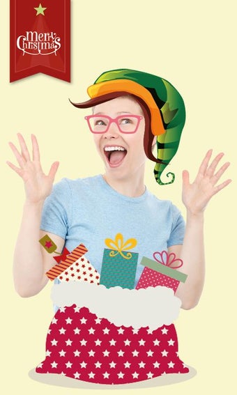Image 0 for Christmas photo stickers