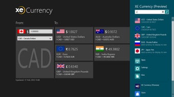 Imagen 0 para XE Currency for Windows 8