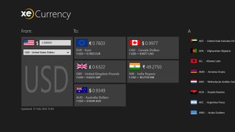 Imagen 1 para XE Currency for Windows 8