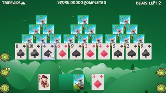 Imagen 3 para TriPeaks Solitaire