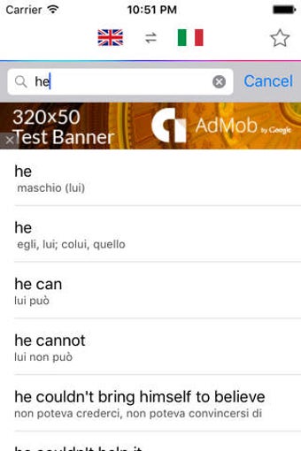 Image 0 for Italian English Dictionar…