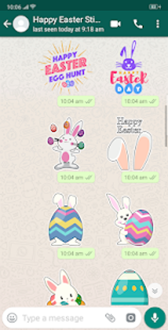 Imagen 0 para Happy Easter Stickers For…