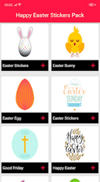 Imagen 1 para Happy Easter Stickers For…