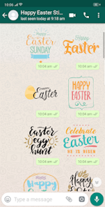 Imagen 2 para Happy Easter Stickers For…