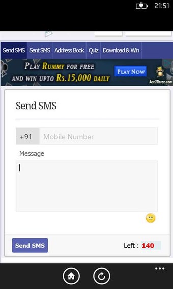 Imagen 3 para way2sms bETA for Windows …