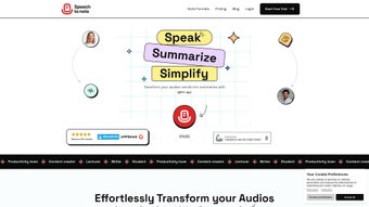 Image 0 for Speech to Note