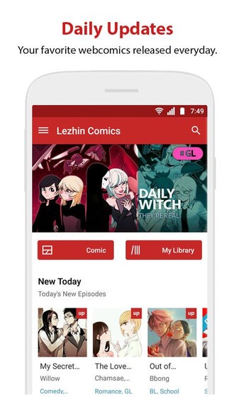 Imagen 2 para Lezhin Comics - Daily Rel…