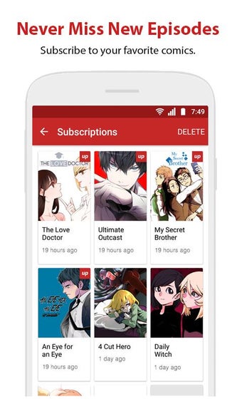 Imagen 0 para Lezhin Comics - Daily Rel…