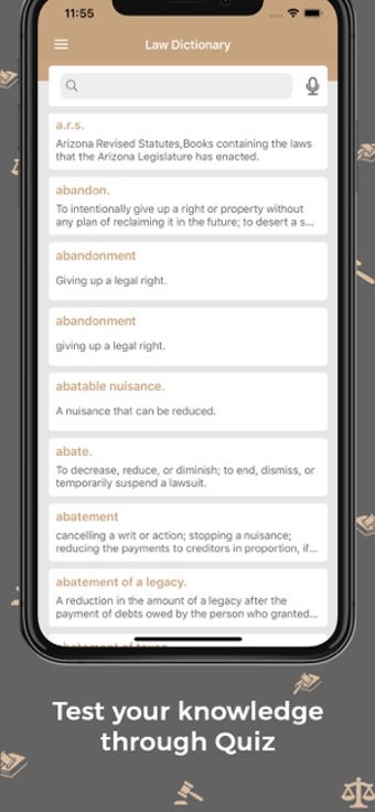 Image 0 for Law Dictionary : Offline