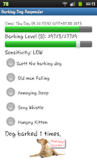 Image 0 for Barking Dog Responder