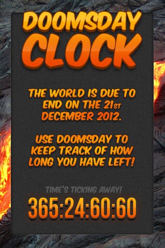 Imagen 0 para Doomsday Clock - Countdow…