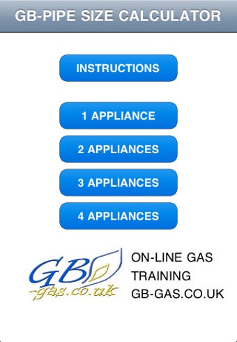 Image 0 for GB Gas Pipe Sizing Calcul…