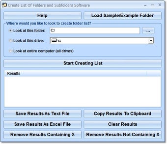 Image 0 for Create List Of Folders an…