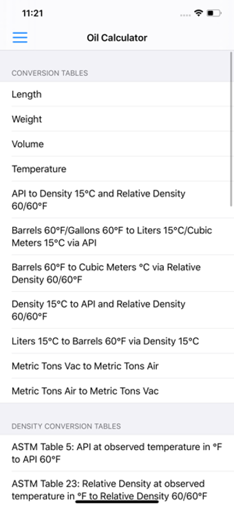 Image 1 for Saybolt Oil Calculator