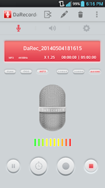 Imagen 0 para High Quality MP3 Recorder