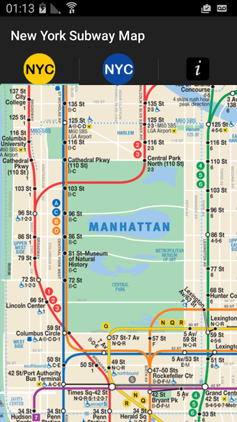 Image 1 for New York Subway Map, NYC …