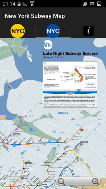 Image 0 for New York Subway Map, NYC …