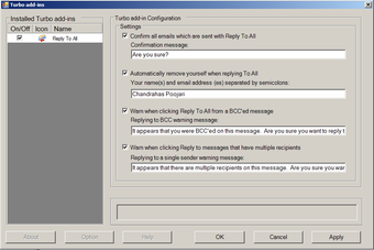Image 0 for Reply To All Add-In