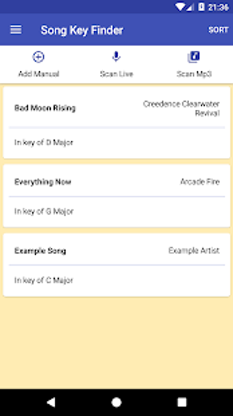 Image 3 for Song Key Finder