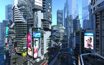 Image 1 for Futuristic City 3D Screen…