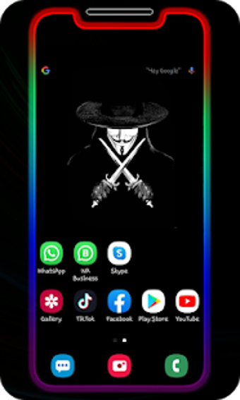 Image 2 for Border Light Live Wallpap…