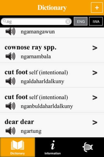 Image 0 for Ma Iwaidja Dictionary