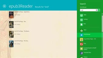 Imagen 1 para ePub3 Reader for Windows …