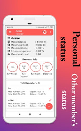 Image 2 for Mess Manager : Find Meal …