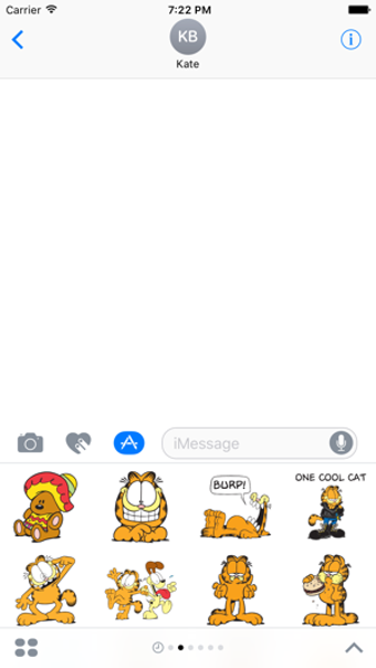 Image 1 for Garfield Stickers