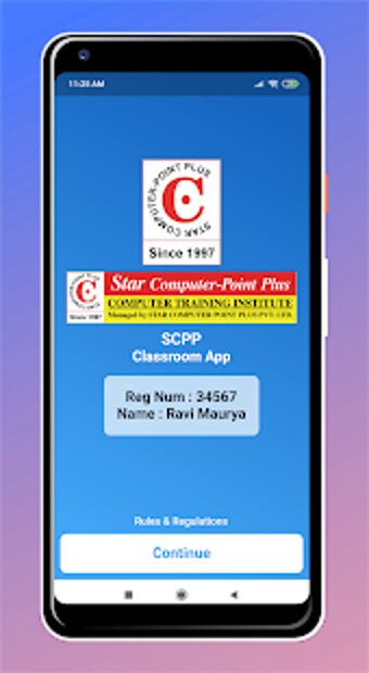 Image 1 for SCPP Classroom App