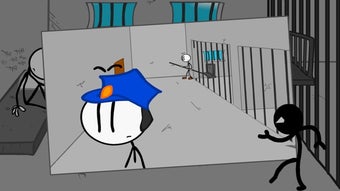 Image 3 for Stickman Prison Escape Si…
