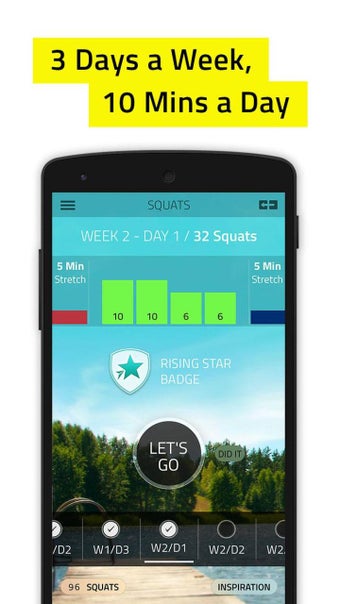 Image 0 for Squat workout: 0-100 squa…