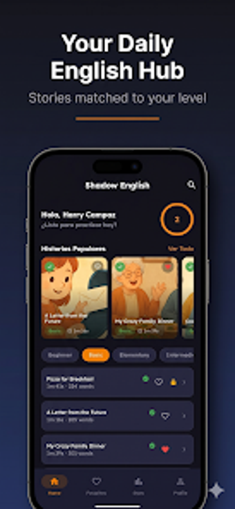 Imagen 0 para Shadow English: Learn  Sp…