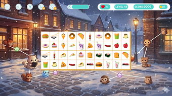 Imagen 0 para Food Match Link - Onet Ti…