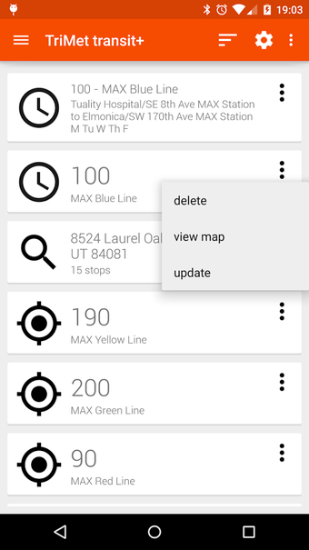 Imagen 3 para Transit Tracker+ - TriMet