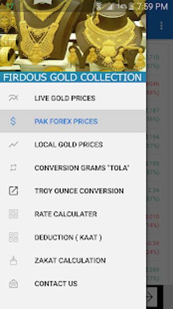 Image 0 for Live Gold Forex Rates Tol…