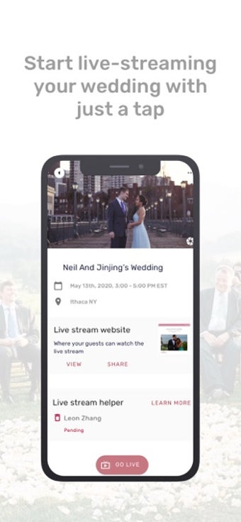 Image 2 for Lovecast - Wedding Livest…