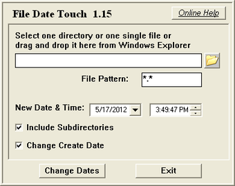 Imagen 0 para File Date Touch
