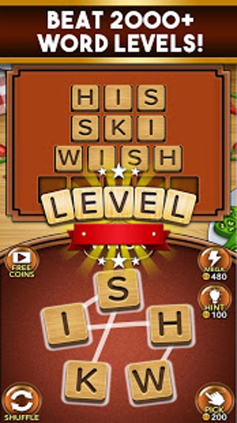 Imagen 1 para Word Fire - Free Word Gam…
