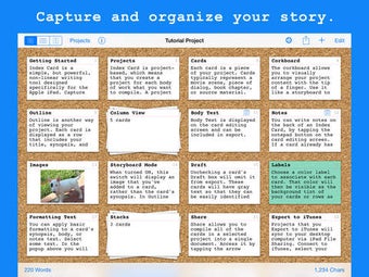 Image 0 for Index Card 4 - Corkboard …