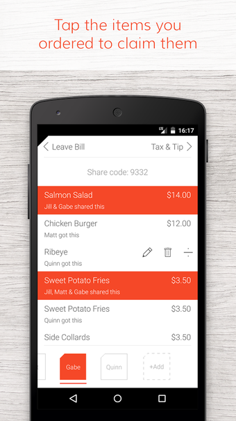 Image 2 for Tab - The simple bill spl…