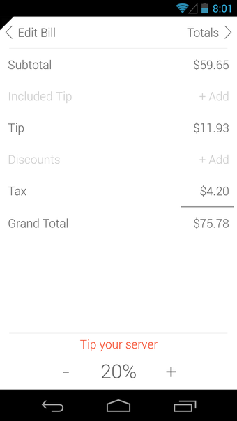 Image 5 for Tab - The simple bill spl…