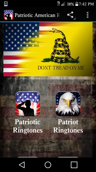 Imagen 1 para Patriotic American Ringto…