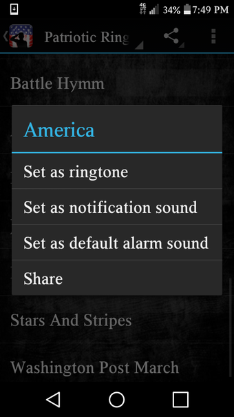 Imagen 3 para Patriotic American Ringto…