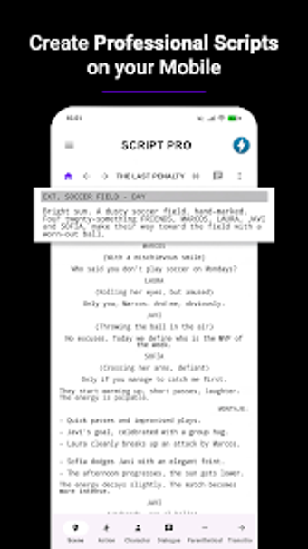 Image 0 for Script Pro: Screenwriting…
