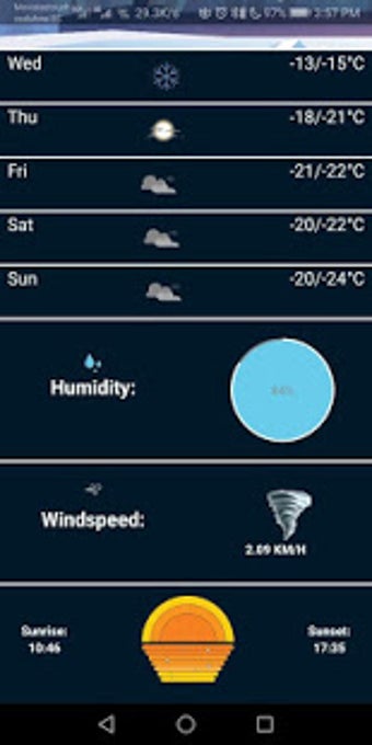 Image 1 for Chuck Norris Weather
