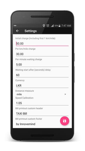 Imagen 1 para TAXImet - Taximeter