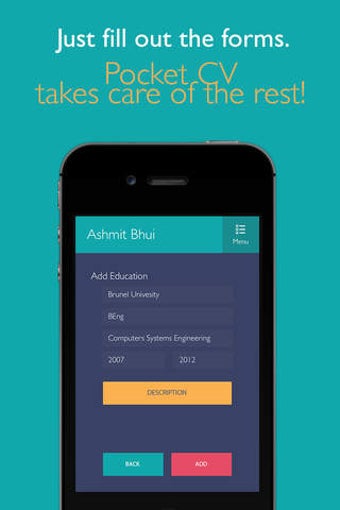 Image 0 for Pocket CV : Professional …