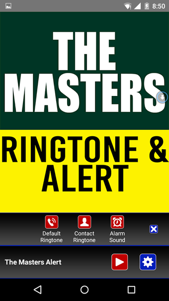 Image 1 for The Masters Theme Rington…