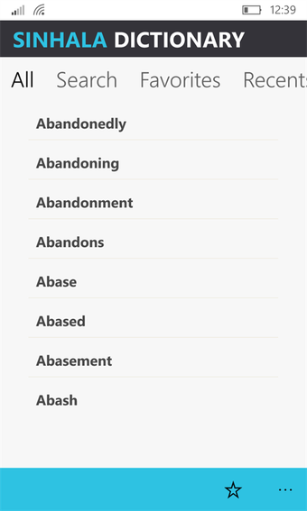 Image 3 for Sinhala Dictionary for Wi…